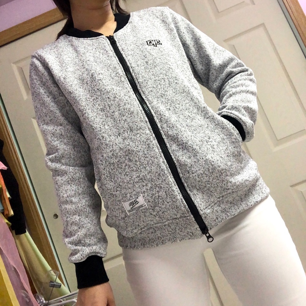 DYC Taiwan Grey Speckled Jacket